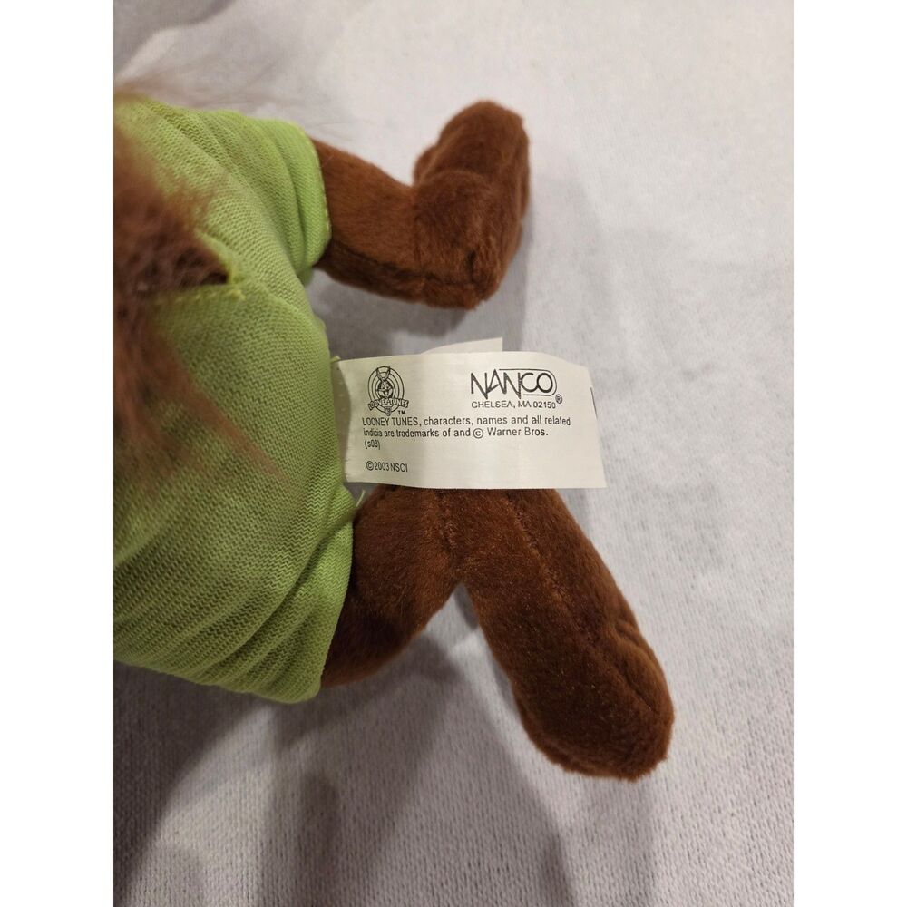 Vintage 2003 Nanco Looney Tunes Taz Plush 12" Swimsuit Water Wings NWT Stuffed - Picture 5 of 6